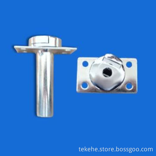 Card head lock, chromium-plated, suitable for cabinet or other furniture